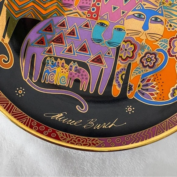 Vintage 1994 Fabulous Felines Decorative Plate - Picture 3 of 5